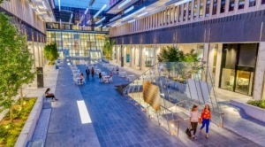 All-Glass Overhead Skylight Atrium